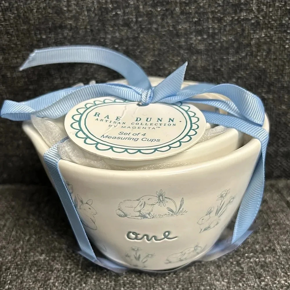 Rae Dunn Easter Bunny Measuring Cups